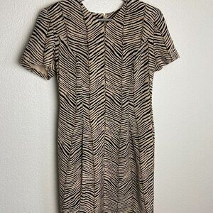 VINTAGE Patrick  100% silk  Straight fitted dress Sz 6